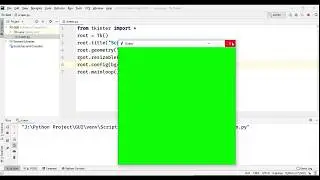 Create a GUI screen  and Edit  using python Tkinter..