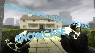 CS:GO- Shadow Daggers Damascus Steel Minimal Wear Showcase