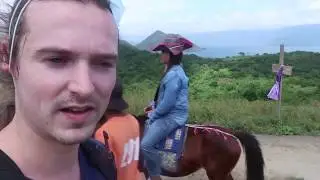 Taal Volcano Philippines - Hiking Towards an Active Crater!