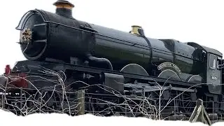GWR 4079 Pendennis Castle Heritage Steam Engine East Lancashire Railway&rsquo;s Rawtenstall Station