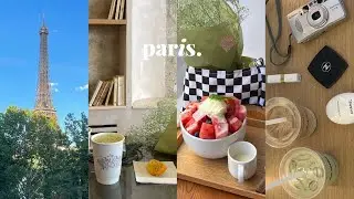 VLOG 🇫🇷 | summer in paris, cafe hopping, korean food, arc de triomphe