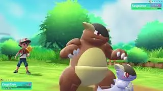 Pok&eacute;mon Let's Go Pikachu Master Trainer Challenge #115   Kangaskhan