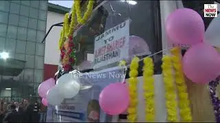 Jammu: Chief Minister flagged off JKSRTC buses for various religious destinations