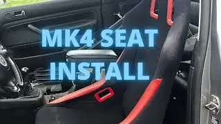 MK4 GTI/Jetta Aftermarket Seat Install! (Time Attack Ep 9)