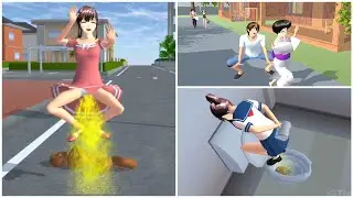 [32] Tổng hợp video hài hước🌸SAKURA school simulator Tiểu Linh fl