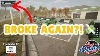От сломанного насоса до апгрейда 3-го уровня! | Car Dealer Simulator #18