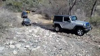 HAPPY TRAILS JEEP CLUB ON TURKEY CREEK TRAIL