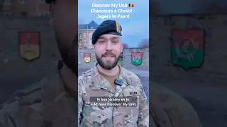 Discover My Unit - Battalion Chasseurs &agrave; Cheval - Jagers te Paard