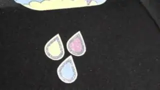 Colour changing umbrella