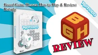 Board Game Heaven How To Play & Review 247: Rotodo - A Unique Abstract Game Explained In 10 Minutes!