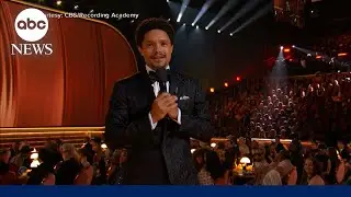 Trump responds to Trevor Noah's Epstein joke at the Grammy's
