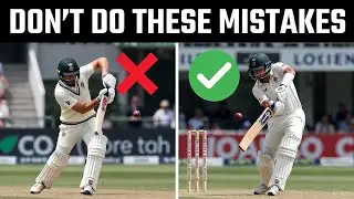 Ye 3 Galtiyaan Karoge To Kabhi Runs Nahi Banenge | Cricket Batting Mistakes