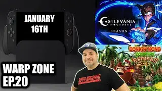 The WARP ZONE EP.20: Nintendo Switch 2 Reveal on Thursday?, Castlevania Nocturne Season 2 and More