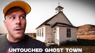 I Found An INCREDIBLE ABANDONED GHOST TOWN Frozen in Time | Dorothy Alberta