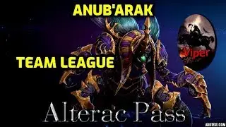 Heroes of the Storm - Anub'arak - Alterac Pass - Team League (HotS Gameplay)