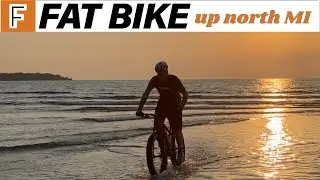 Fat biking Pure Michigan Little Traverse Wheelway trail. You are going to love it.
