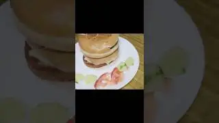 #shorts. How to make instant burger at home