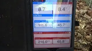 oil smell in house & check ac charge