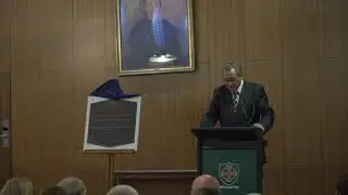 Frank Paton speech at Dr Brenda Holt installation