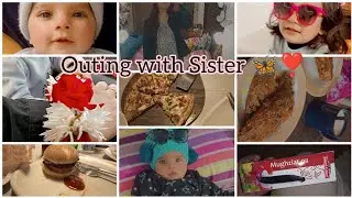Day out with Family | saeed ghani hair oil | love with gajray🌹 Babies day out ❣️