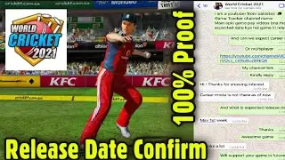 World cricket 2021 confirm Release date | Features that never seen in any game