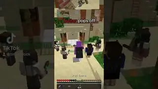 Traitor pops off #timv #troubleinmineville #minecraft #gaming #shorts