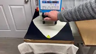 16&Prime;x24&Prime; Pneumatic Dual Heat Press with Infrared Positioning