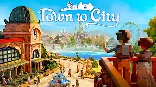 A Super Comfy New Voxel Art Citybuilder! | Town to City Review