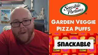 Sensible Portions Garden Veggie Pizza Puffs! Snackable Ep. 129