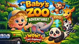 Baby Bug&rsquo;s Big Zoo Adventure Cute Baby Story for Kids