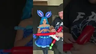 How I made an amazing balloon costume!!!