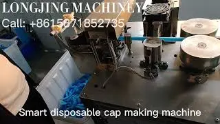 Smart PP / plastic disposable cap making machine