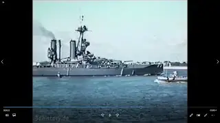 HMS Iron Duke Battleship in Colour