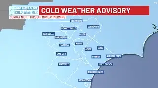 FIRST ALERT: Turning Blistery cold tonight
