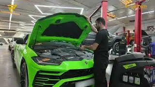 Lamborghini Ac Service at Royal Tech Dubai