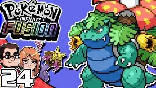 EXP All Obtained! | 24 | Pokemon Infinite Fusion Randomizer Blind Playthrough