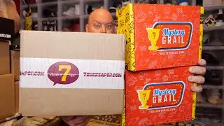 Opening a $215 7BucksaPop Mystery Box & 2 Mystery Grail Funko Pop Mystery Boxes