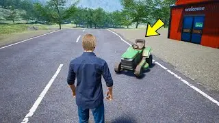 I Bought A Lawnmower To Clean My Farm - Ranch Simulator #28