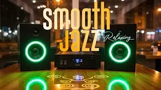 Smooth Jazz & Soulful R&B  🎶| Unwind to Retro Futuristic Cityscapes & Grooves