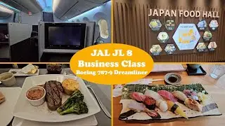 Flight Review | Japan Airlines | Boeing 787-9 Dreamliner | JL 8 Business Class