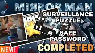 Adventure Escape Mysteries! Mirror Man - Chapter 2! Surveillance Puzzle + Safe Password! Complete!