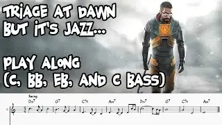 Triage At Dawn (jazz version) - Play Along (for all instruments)