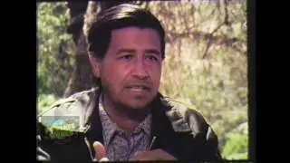Cesar Chavez - Lost Interview segment 1974 - Non-Violence