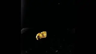 14k Yellow Gold Diamond Stud Earrings