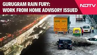 Gurugram Flood | Gurugram 'Drowns' In Chaos As Rain Paralyses Millennium City