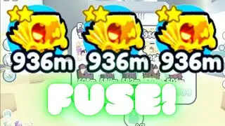 What happens if you fuse 3 Golden Blurred Dominus ? | Pet Simulator X - Trading Plaza UPDATE