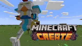 How to make a Working Mech - Minecraft Create Mod