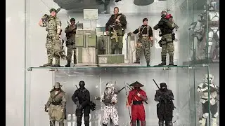 My Sideshow Collectibles GI Joe Figure Collection Displayed Review!