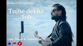 Tujhe Dekha Toh ❤️ | Romantic Love Shayari Song | Roman Hindi Status | Heart Touching