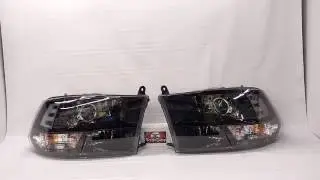 4th Gen Ram - HID Projector Retrofitted Headlights